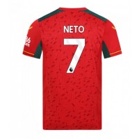 Camiseta Wolves Pedro Neto #7 Segunda Equipación Replica 2023-24 mangas cortas